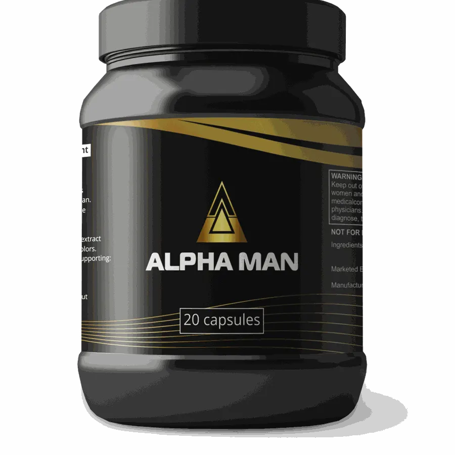 Alpha Man — imagen del envase 1