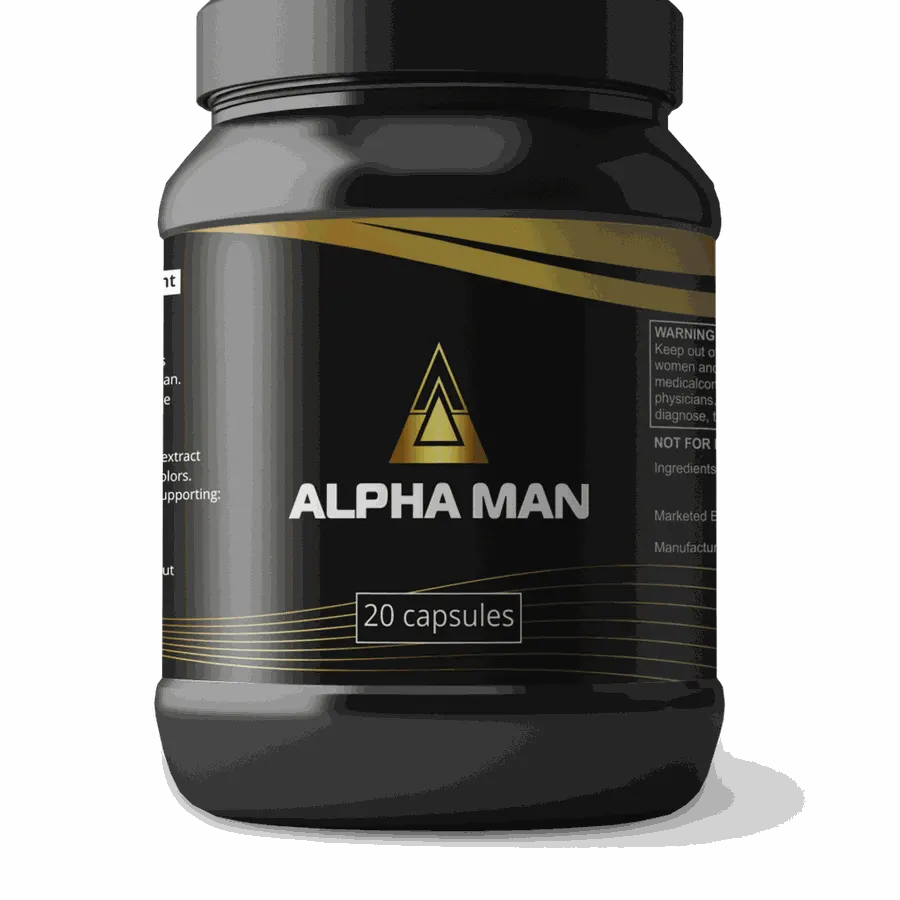 Alpha Man — imagen del envase 2