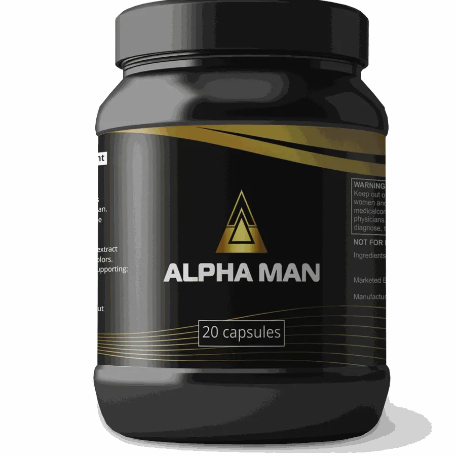 Alpha Man — imagen del envase 3
