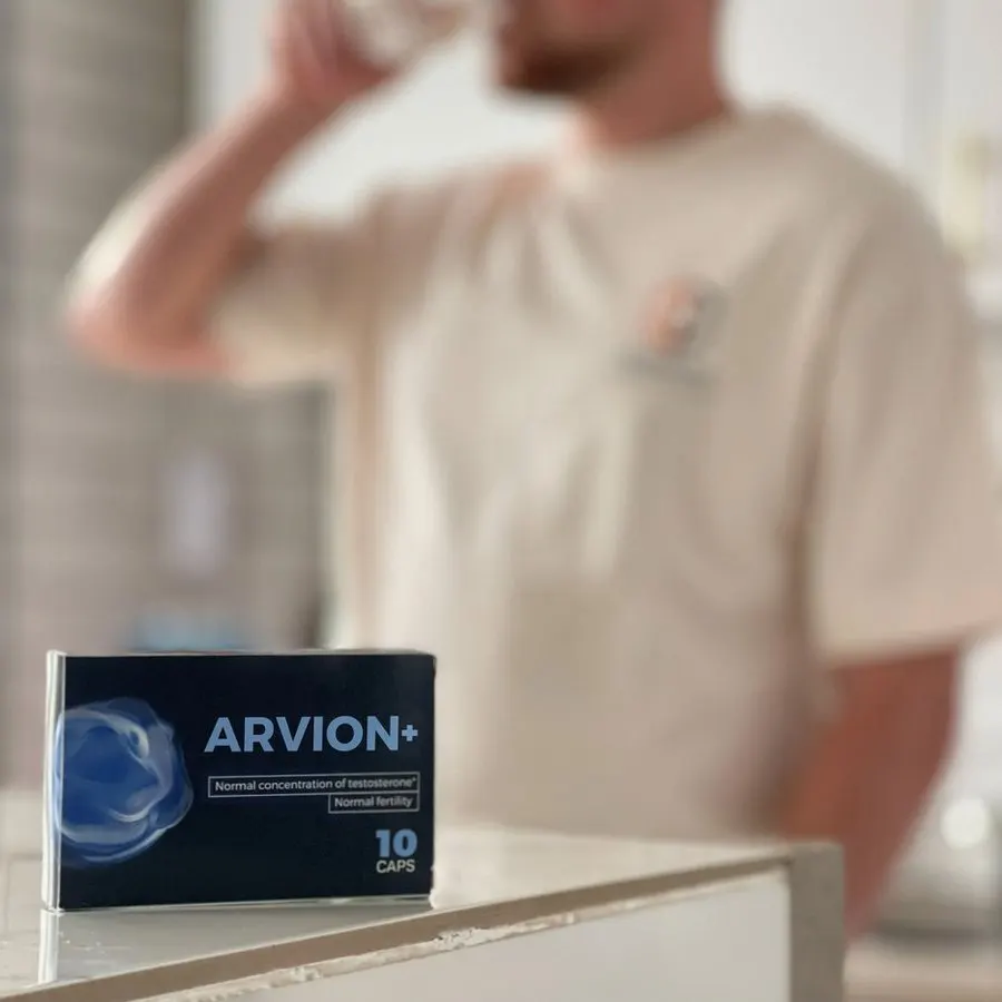 Arvion+ — prikaz pakiranja