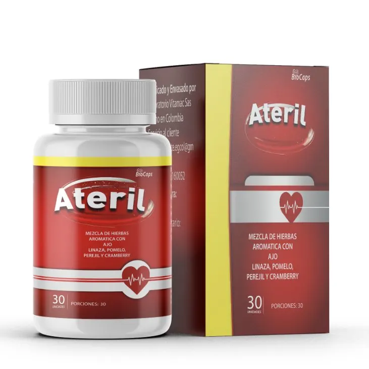 Ateril — imagen del envase