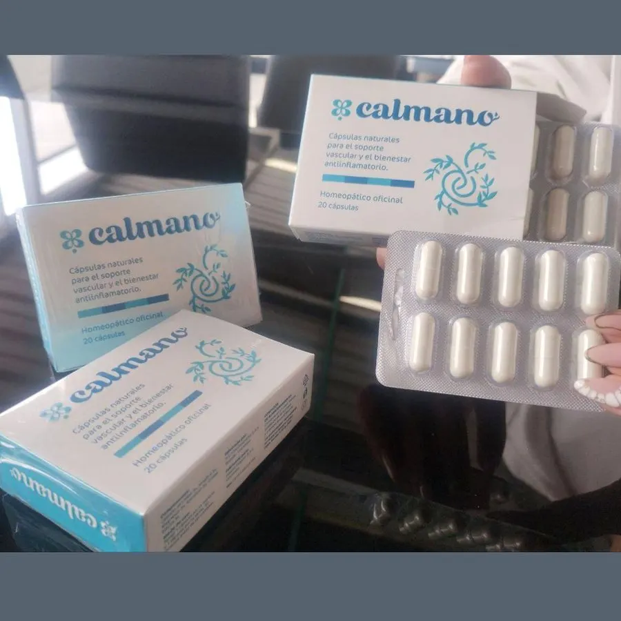 Calmano Cápsulas — imagen del envase 1