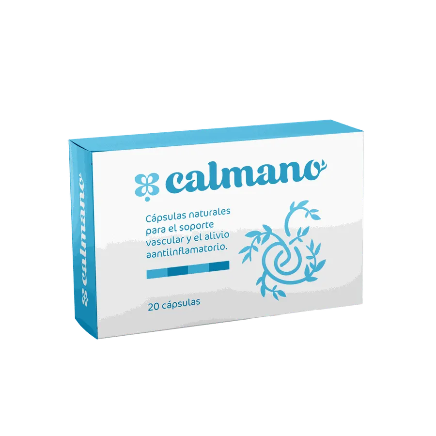Calmano Cápsulas — imagen del envase 2