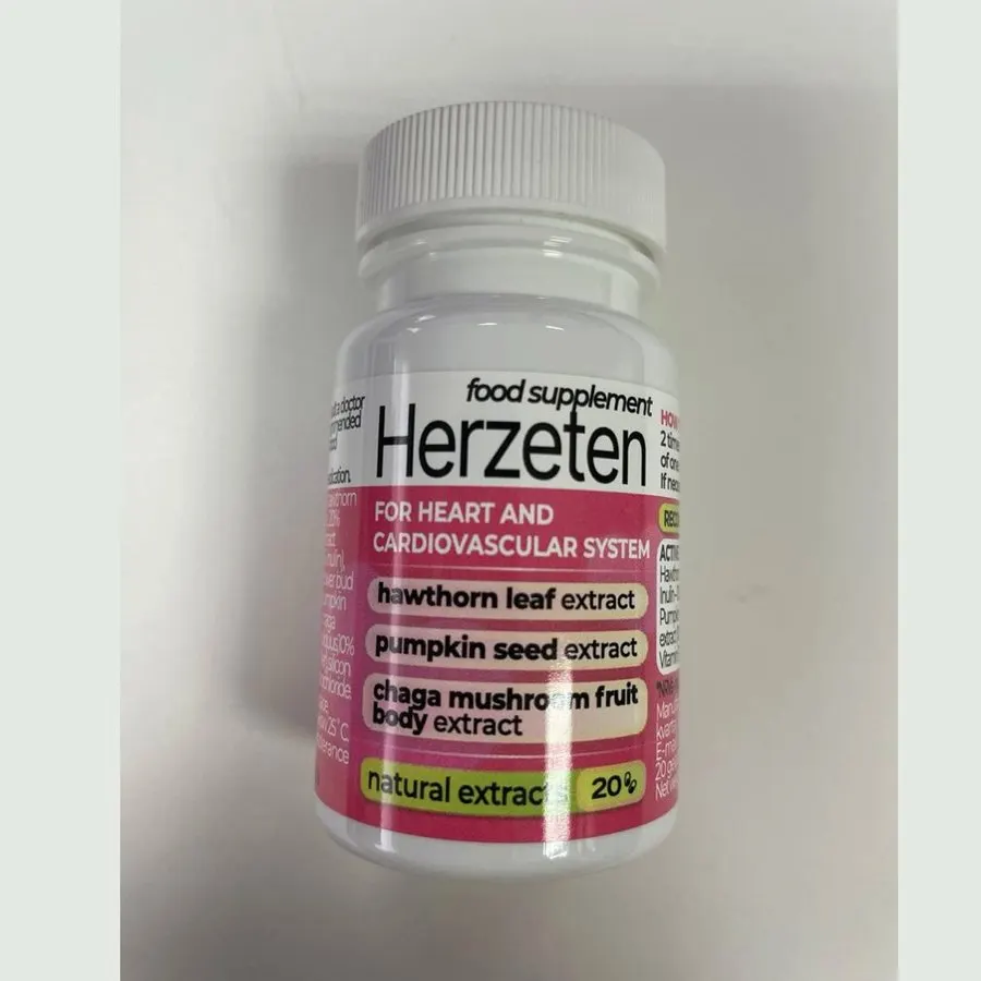 Herzeten — imagen del envase 2