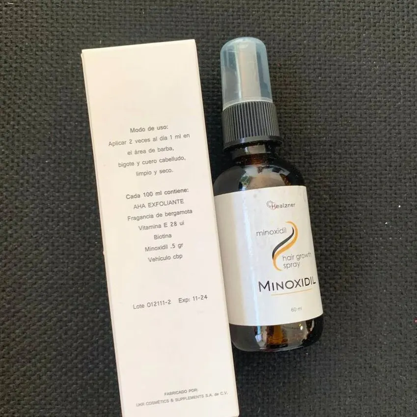 Minoxidil — imagen del empaque 1