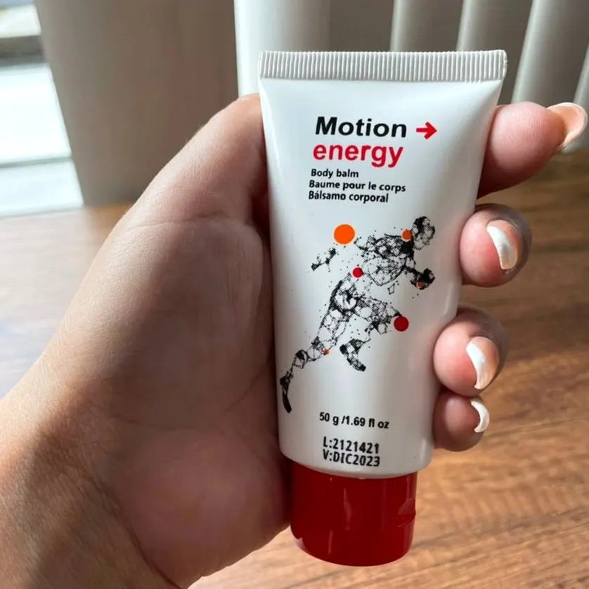 Motion Energy — imagen del envase