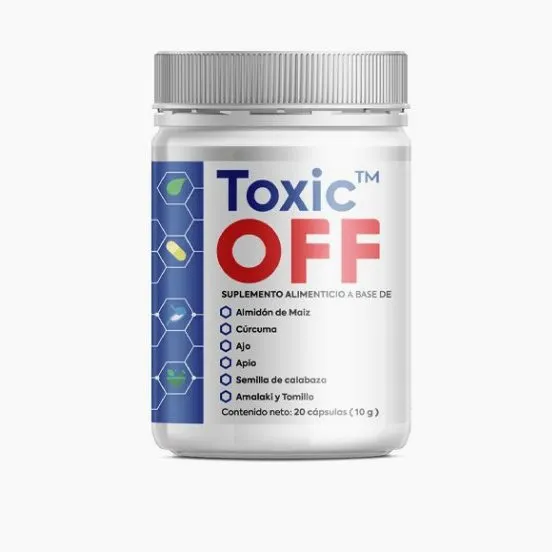Toxic Off — imagen del empaque 2