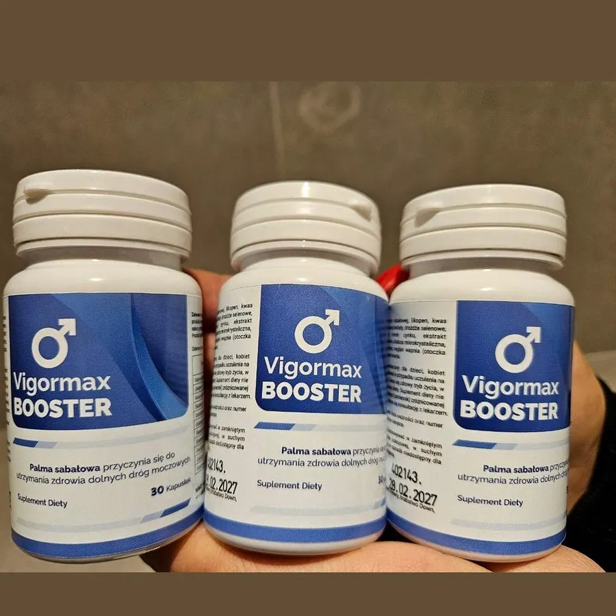 Vigormax Booster — zdjęcie opakowania