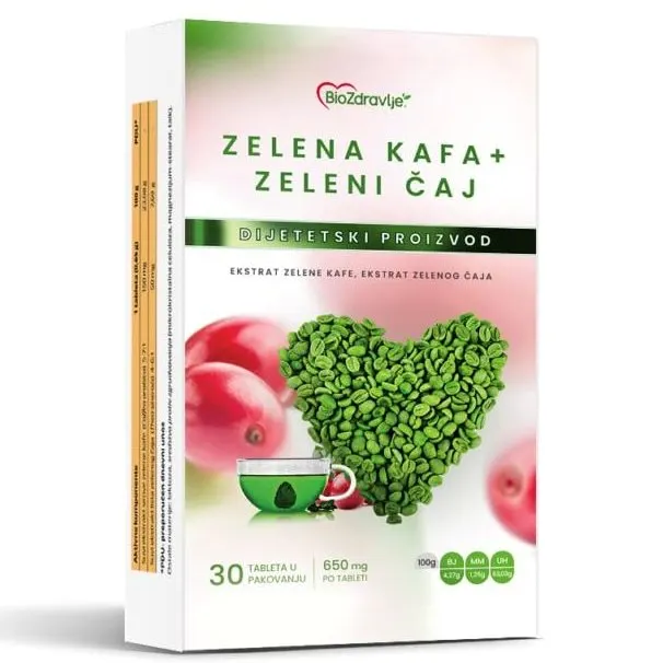 Zelena Kafa + Zeleni Čaj
