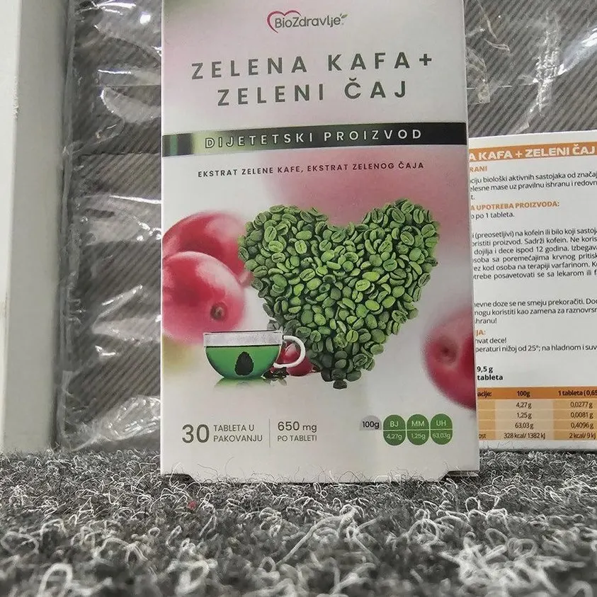 Zelena Kafa + Zeleni Čaj — slika pakovanja 1