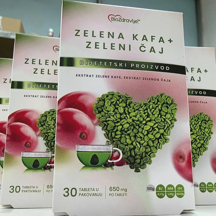 Zelena Kafa + Zeleni Čaj — slika pakovanja 3